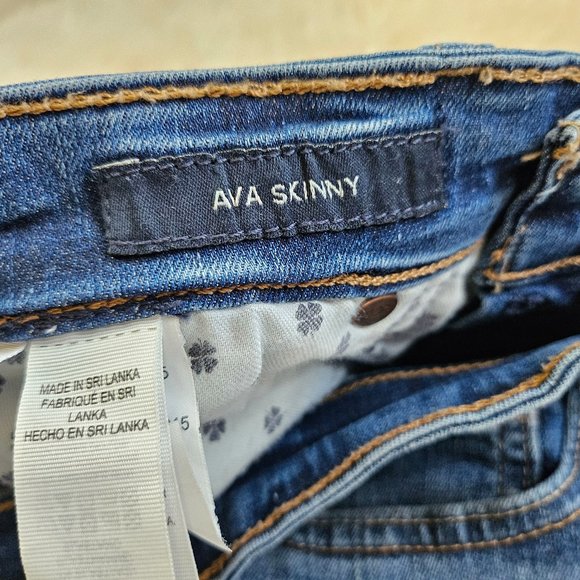 Lucky Brank Women's Blue Ava Skinny Denim Jeans Size 4/27 - Picture 9 of 12